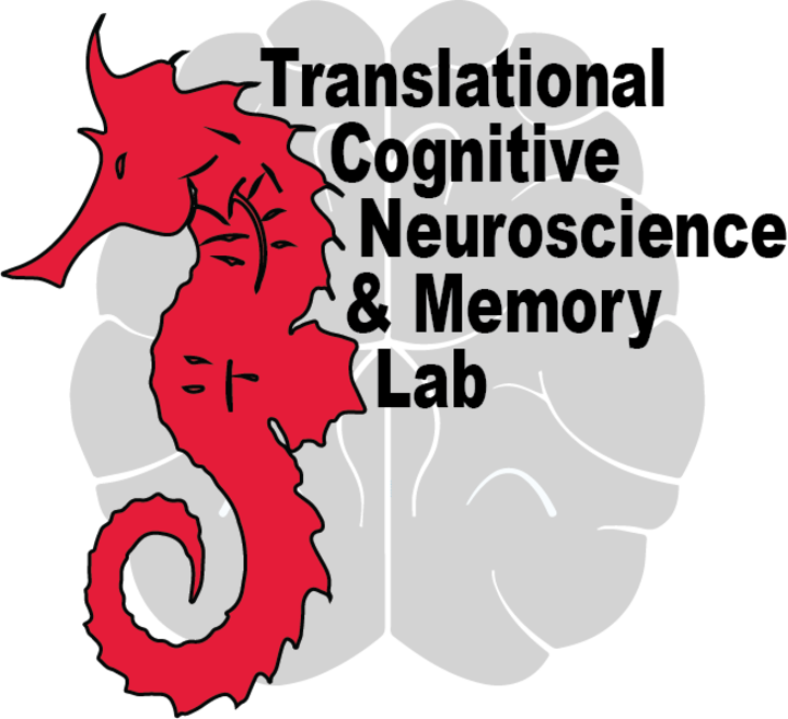 Lab logo: Red seahorse and bray brain
